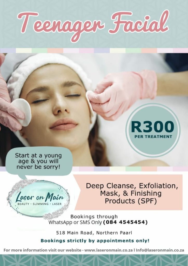 laser On Main Teenager Facial